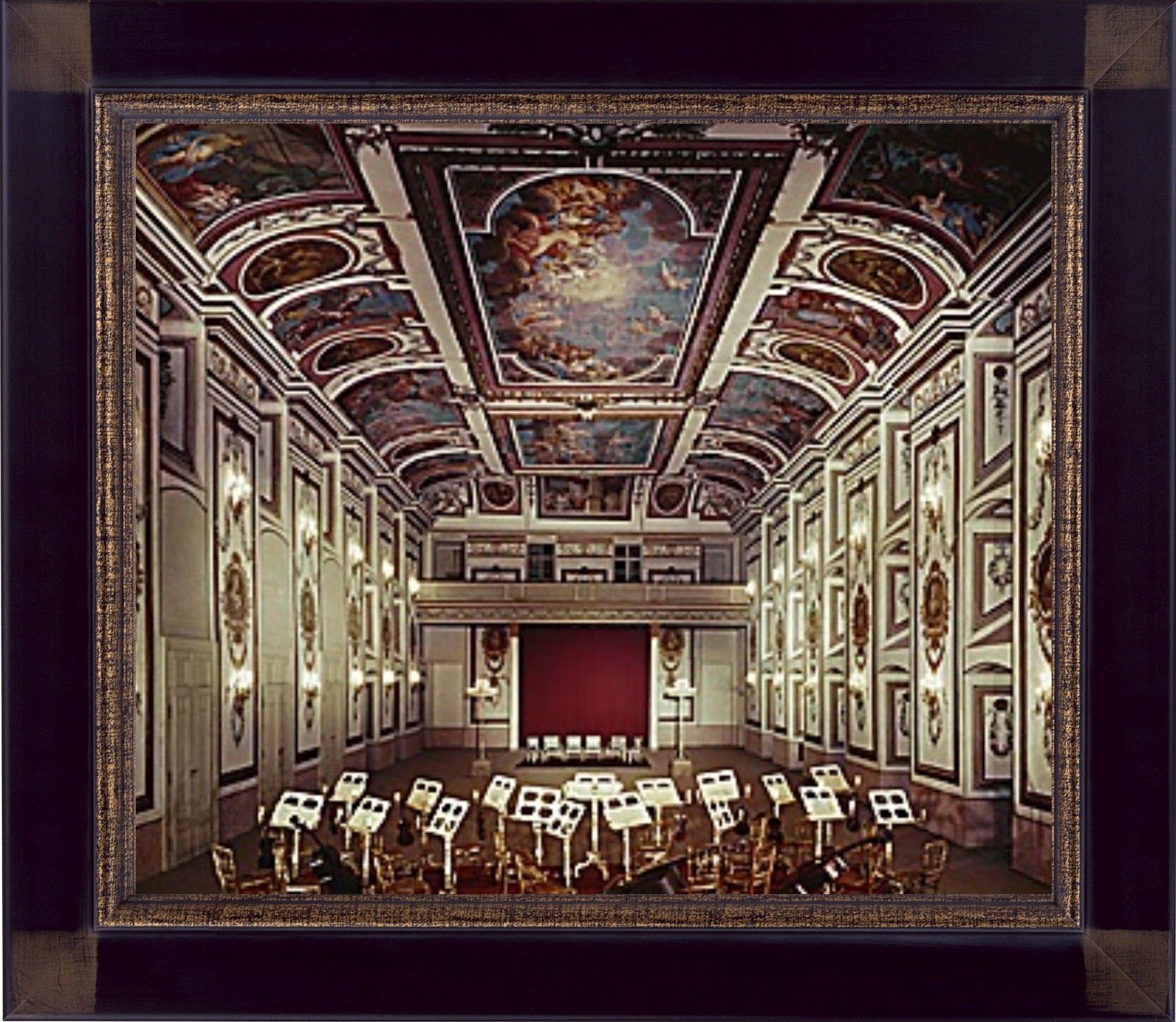 艾斯塔哈西為於艾森斯塔特 (Eisenstadt) 的宮殿，有龐大的音樂廳以供演出。現在這音樂廳保留着以往的瑰麗與氣派，並被命名為「海頓音樂廳」(Haydnsaal)。