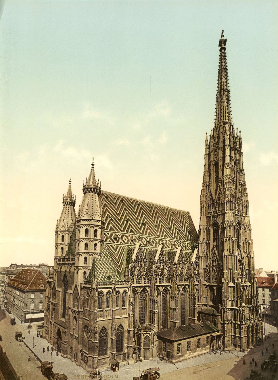 海頓童年的歌聲悅耳，很快就由鄉村聞名至維也納，被斯蒂芬主教座堂 (Stephansdom) 邀請，在這座號稱「帝國的主教堂」的宏偉建築內，當上合唱團成員。